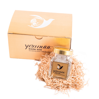 Hộp yến nước nhân sâm 
